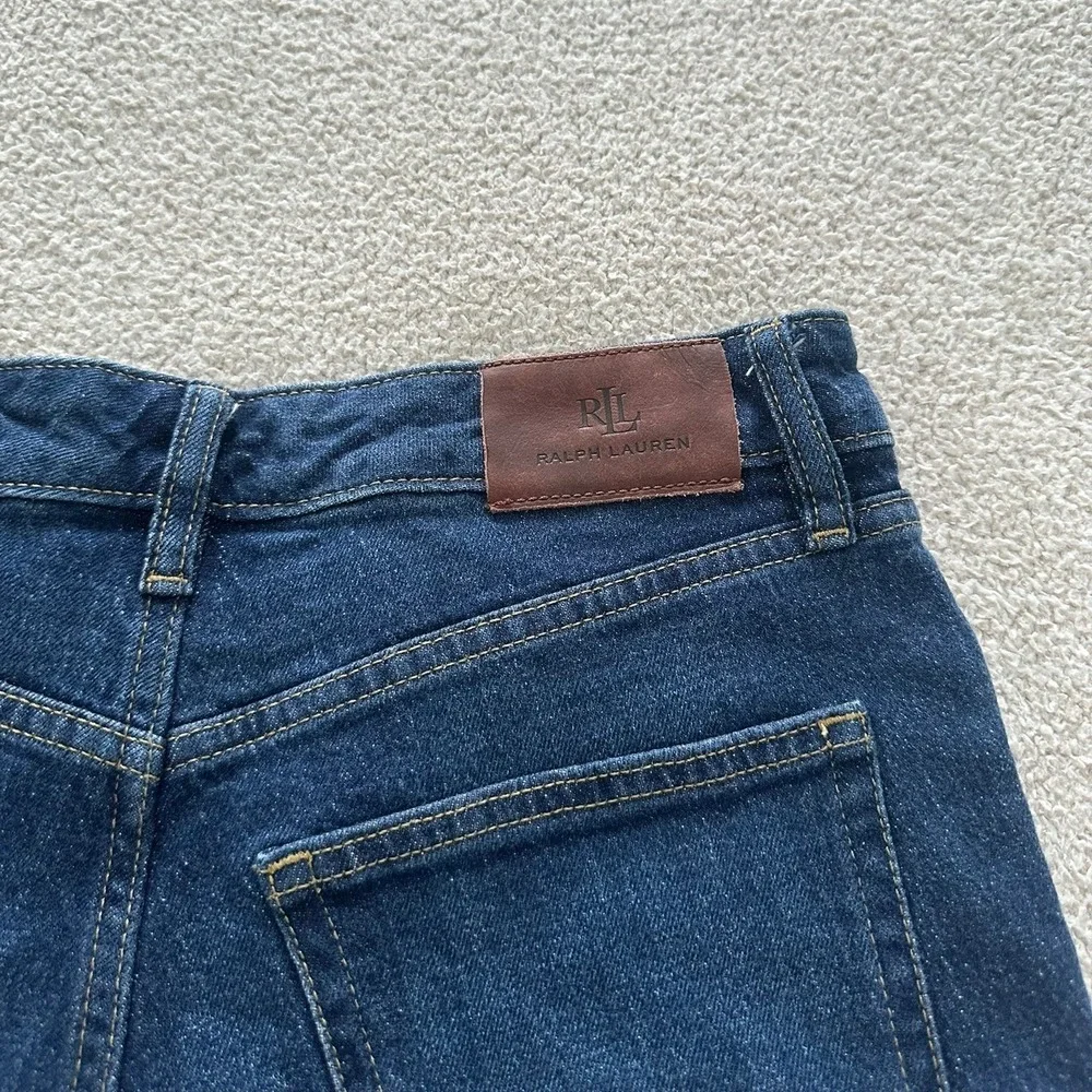Ralph Lauren Women's Deavie Full Length Straight Leg Jeans size 4